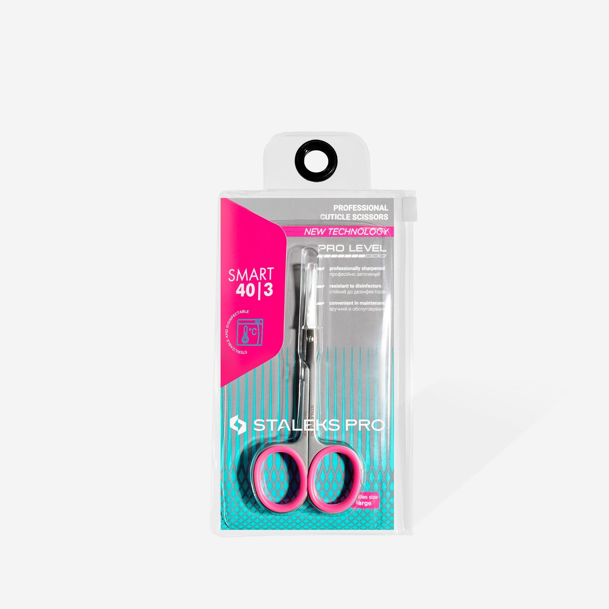 Staleks cuticle scissors - SMART 40 TYPE 3-Cuticle Scissors-STALEKS PRO-Gel Essentialz