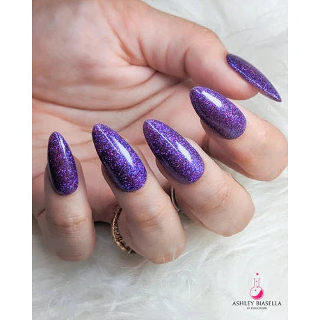 P+ Amethyst Kiss, Glitter Gel Polish 10 ml