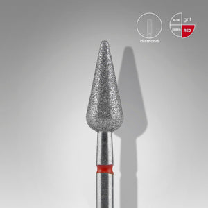 Staleks - Diamond Bit Pointed Pear Red 5 / 12mm (426)-Drill bit-STALEKS PRO-Gel Essentialz