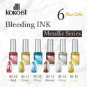 K- BI-12 Bleeding Ink Metallic Blue