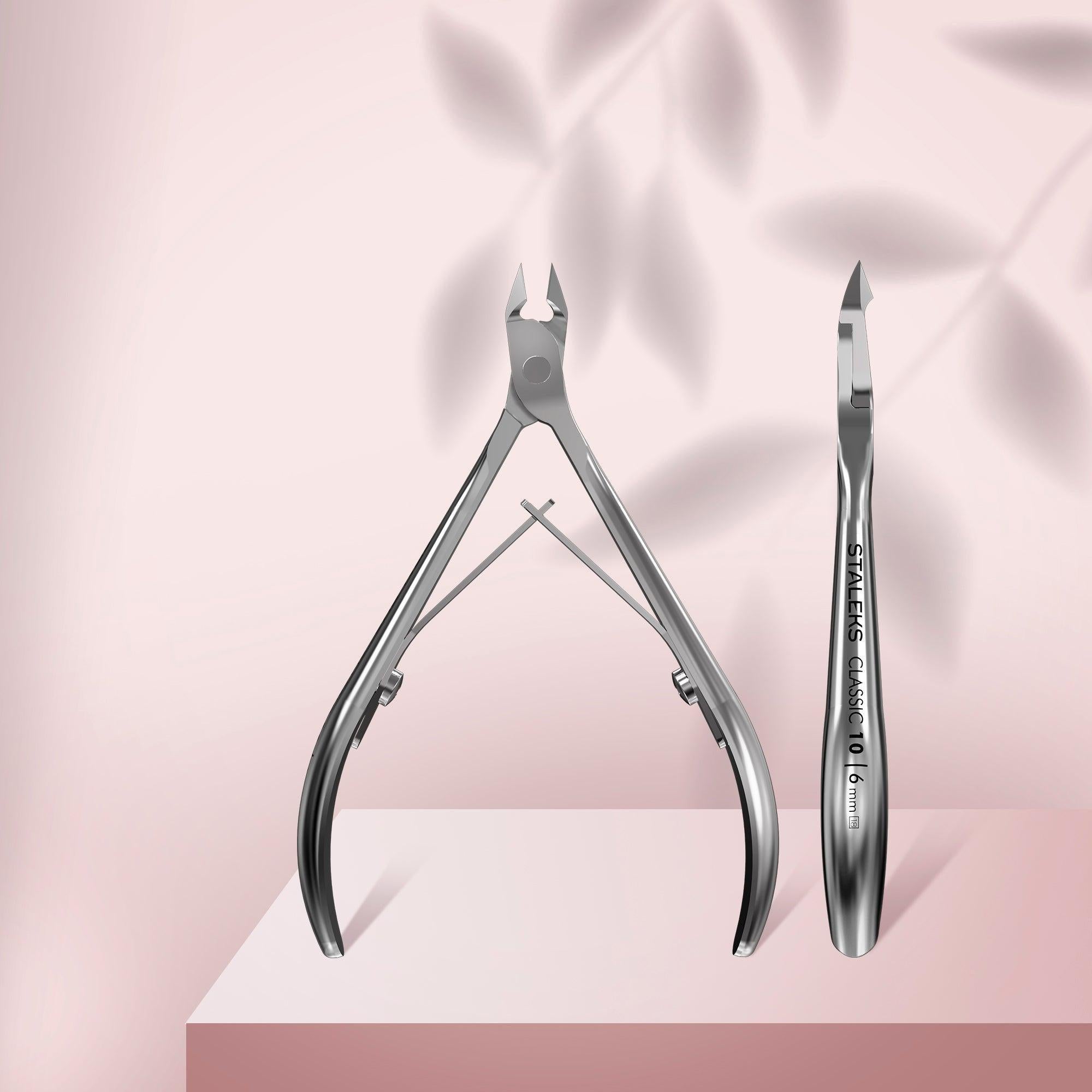 Staleks Cuticle Nippers - CLASSIC 10-Cuticle Nippers-STALEKS PRO-8 mm-Gel Essentialz