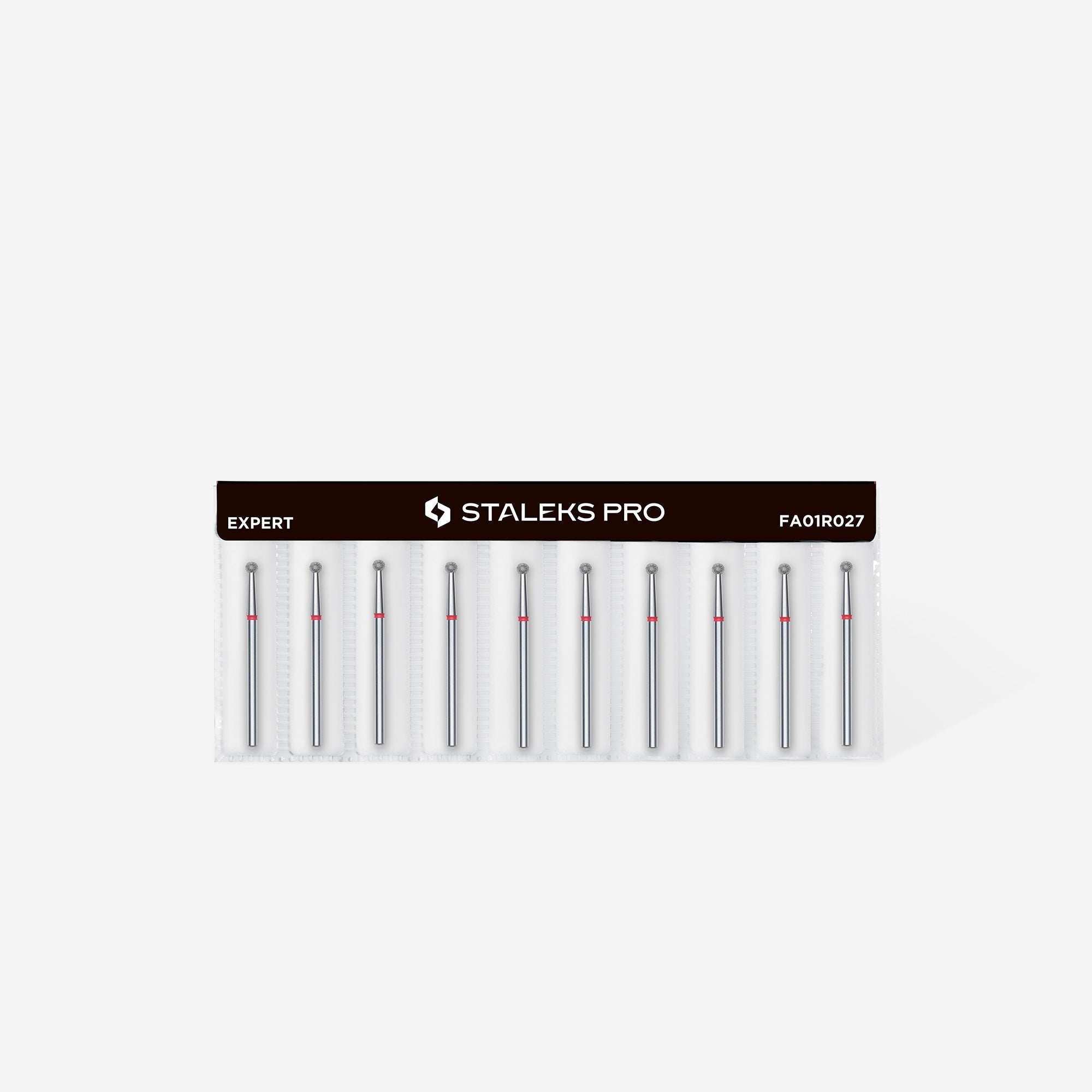 Staleks Diamond Bit - Ball Red (F) 2.7mm (337)