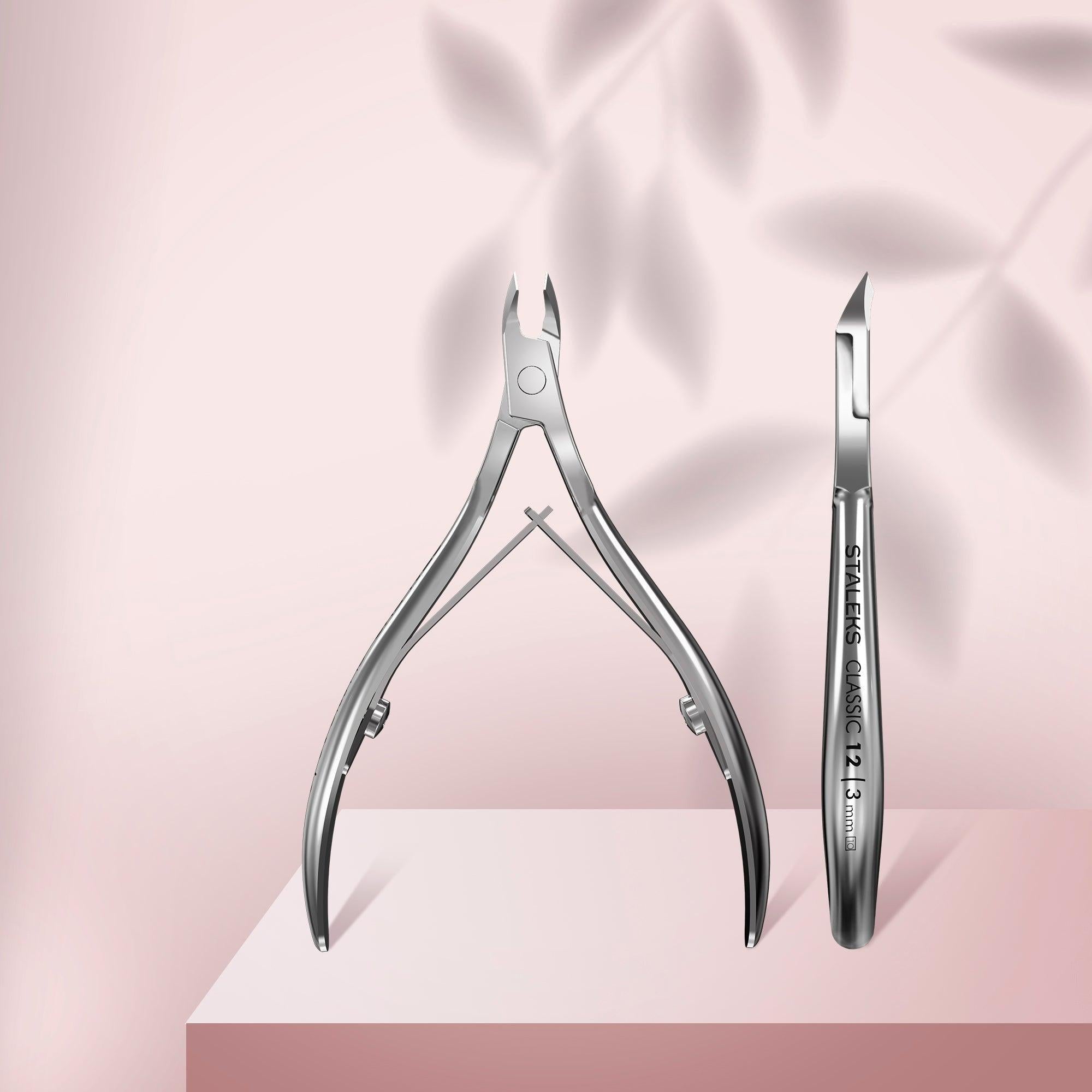 Staleks Cuticle Nippers - CLASSIC 12-Cuticle Nippers-STALEKS PRO-5 mm-Gel Essentialz