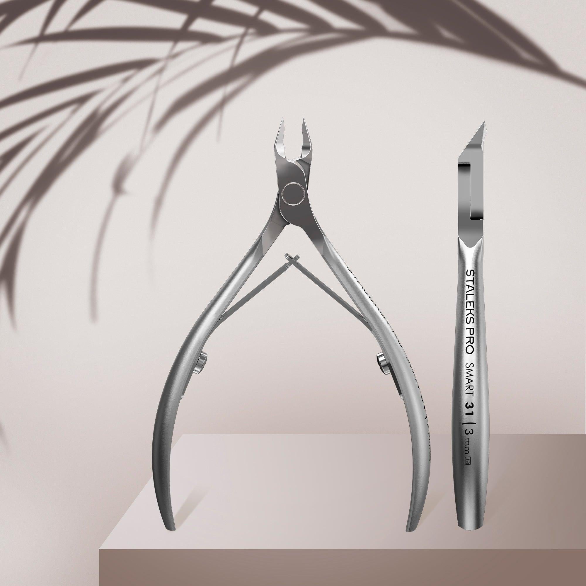 Staleks cuticle nippers - SMART 31-Cuticle Nippers-STALEKS PRO-3 mm-Gel Essentialz