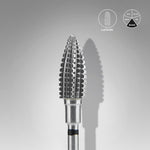 Staleks Carbide Bit - Pine Cone Black (XXC) 6/14mm (460)-Drill bit-STALEKS PRO-Gel Essentialz