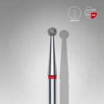 Staleks Diamond Bit - Ball Red (F) 2.5mm (335)-Drill bit-STALEKS PRO-Gel Essentialz