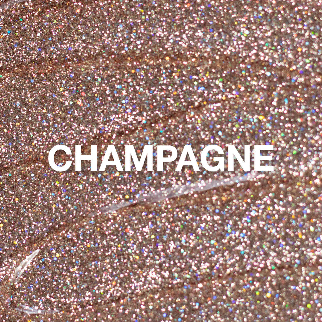 Champagne, Glitter Gel, 17 ml (D)