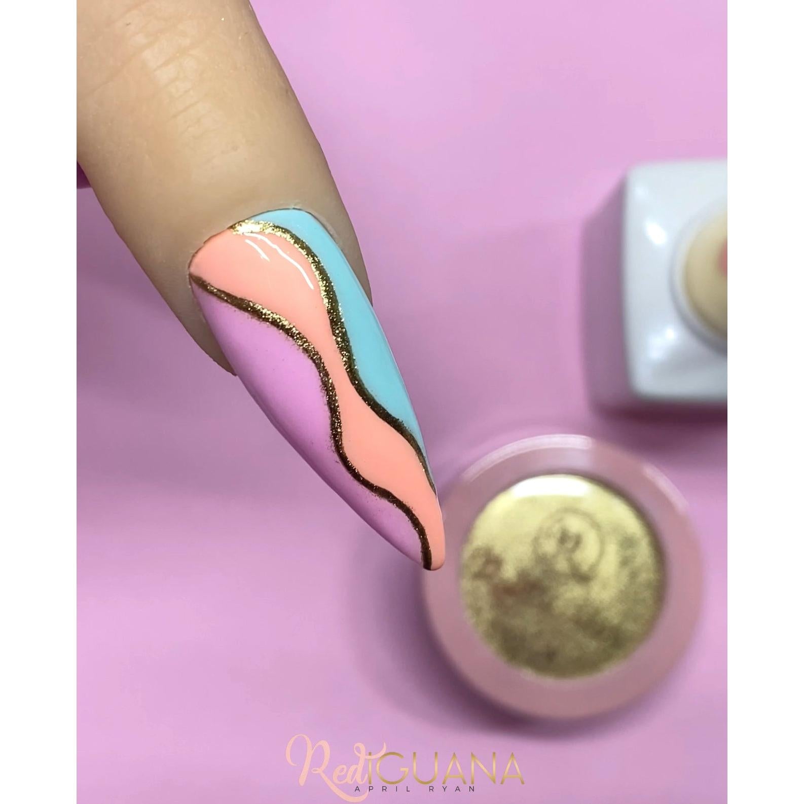 RI-  Champagne Metallic Chrome Pigment