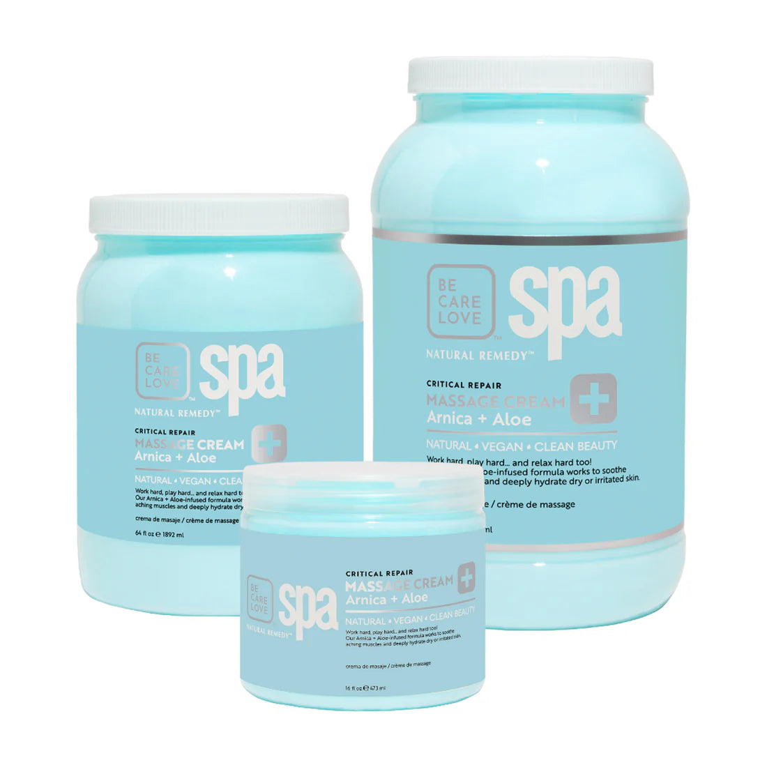 BCL Spa - Critical Repair Arnica and Aloe - Massage Cream (16 oz)