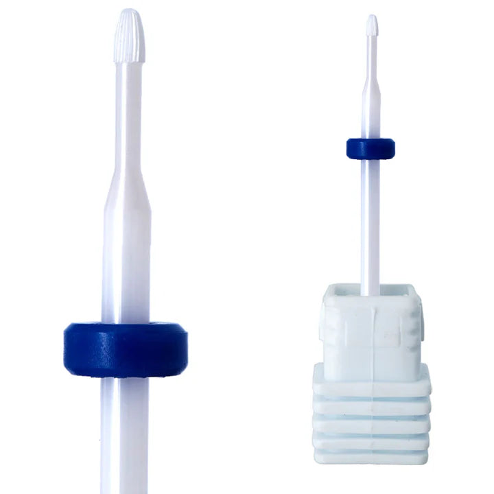 HDPro Ceramic Cuticle Clean Bit - Medium (Blue) D7