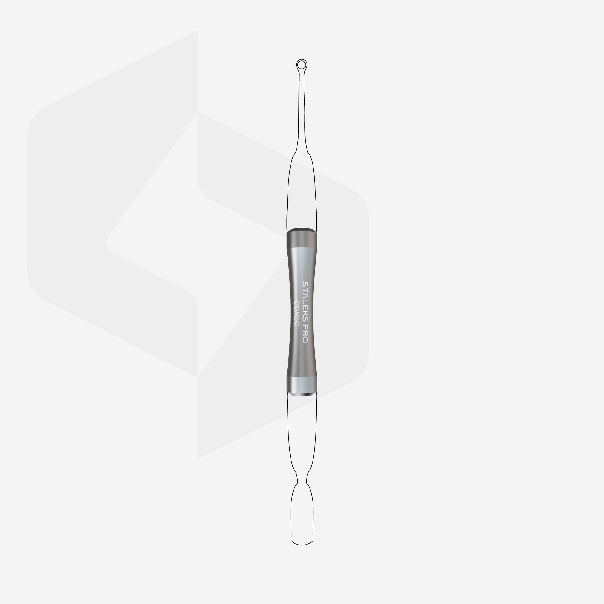 SILVER Combo pusher UNIQ 10 - Handle (for replaceable working parts)