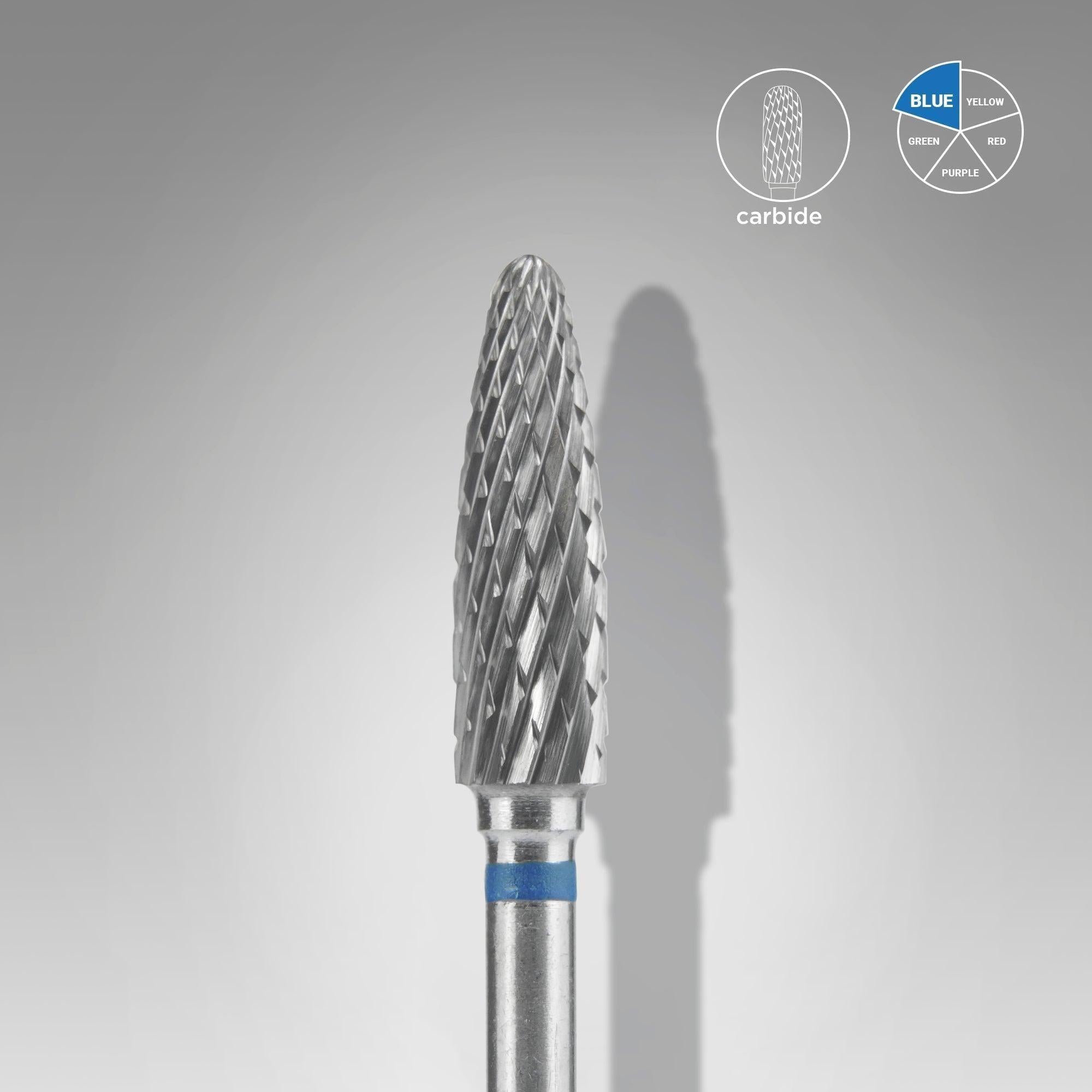 Staleks Carbide Bit - Corn Blue (M) 4/14mm (451)-Drill bit-STALEKS PRO-Gel Essentialz