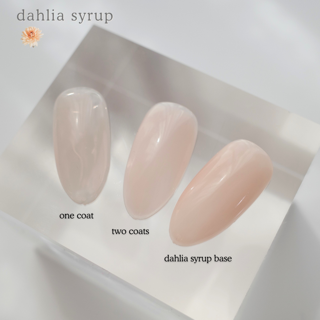 Nail thoughts Tinted Base - In The Garden Collection (NTB36-NTB47)