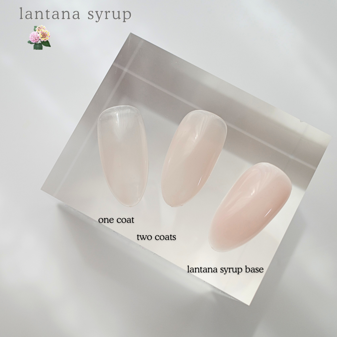 Nail thoughts Tinted Base - In The Garden Collection (NTB36-NTB47)