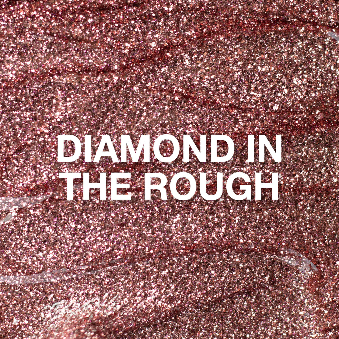 P+ Diamond in the Rough, Glitter Gel Polish 10ml