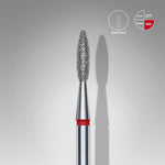 Staleks Diamond Bit - Flame Red (F) 2.1 / 8mm (345)-Drill bit-STALEKS PRO-Gel Essentialz