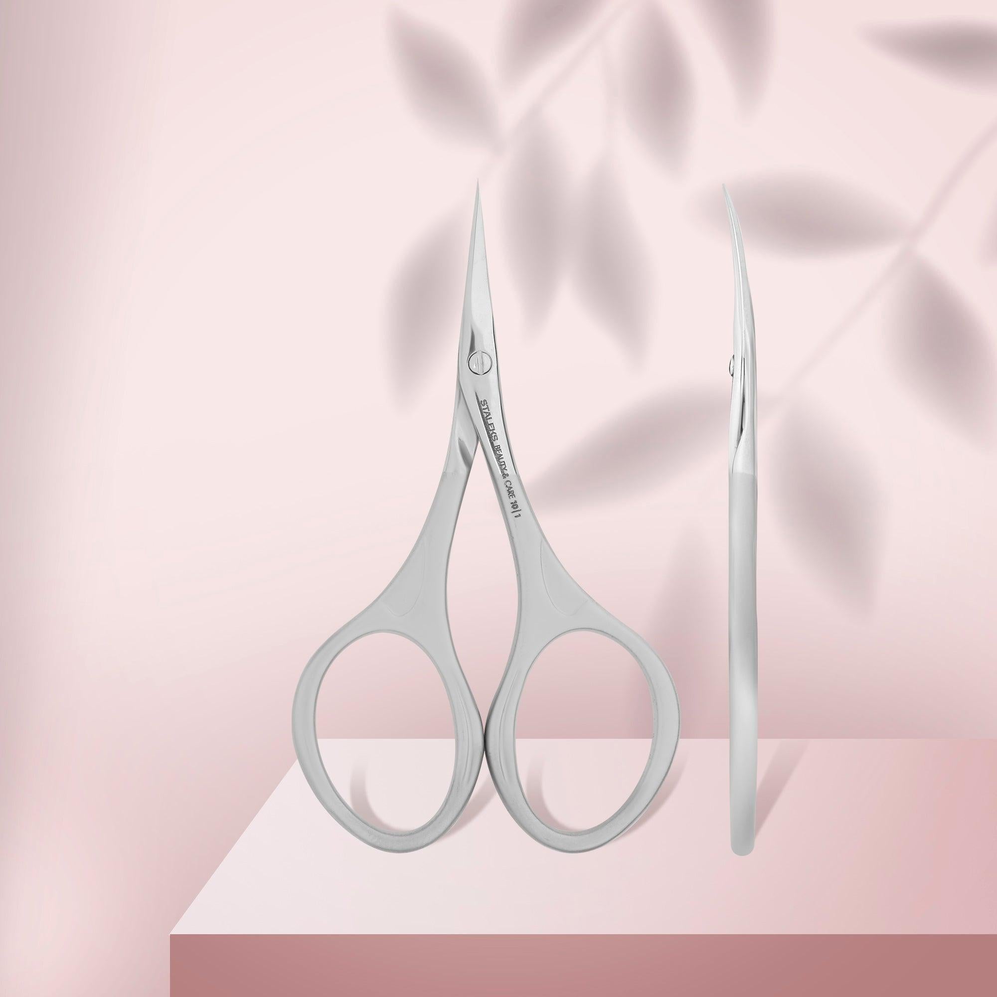 Staleks cuticle scissors BEAUTY & CARE 10 TYPE 1 - Matte