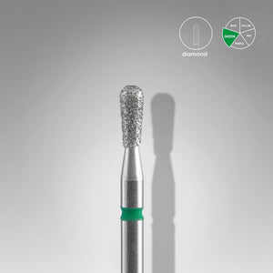 Staleks - Diamond Bit Match Green 2,3 / 5mm (433)-Drill bit-STALEKS PRO-Gel Essentialz