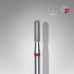 Staleks Diamond Bit - Rounded Cylinder Red (F) 2.3 / 8mm (363)-Drill bit-STALEKS PRO-Gel Essentialz