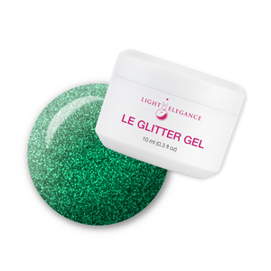 Emerald Green, Glitter Gel, 10 ml