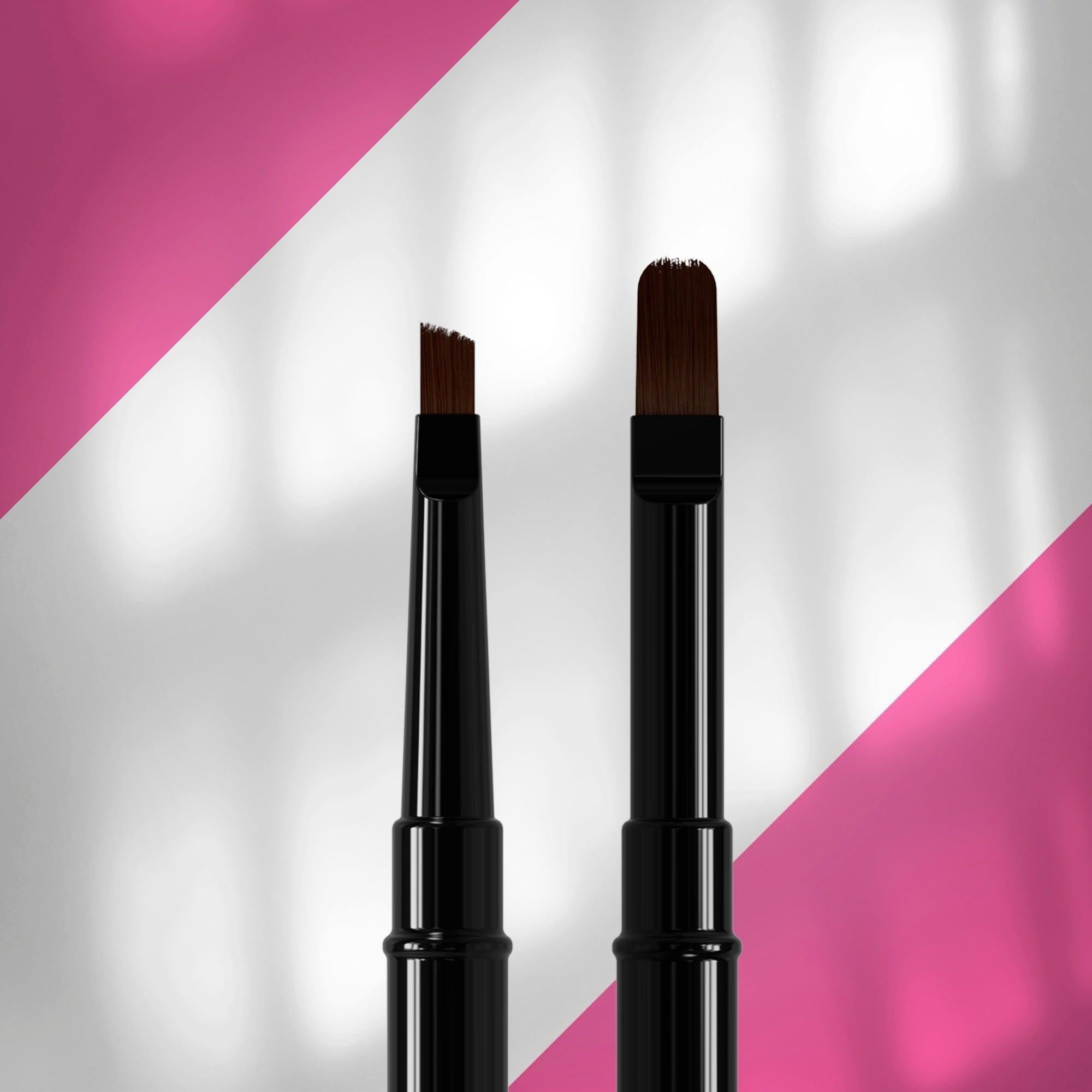 Staleks Brush - Double-ended EXPERT 6/10 (Oval 11 mm / Angled 7 mm)-Accessories-STALEKS PRO-Gel Essentialz