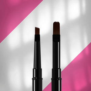 Staleks Brush - Double-ended EXPERT 6/10 (Oval 11 mm / Angled 7 mm)-Accessories-STALEKS PRO-Gel Essentialz