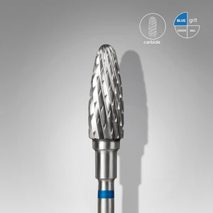 Staleks Carbide Bit - Corn Blue (M) 5/13mm (454)-Drill bit-STALEKS PRO-Gel Essentialz