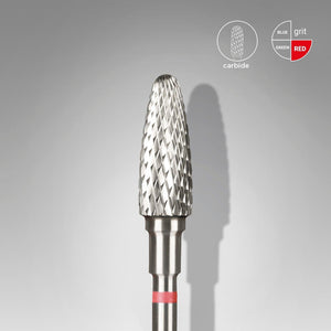 Staleks Carbide Bit - Corn Red (F) 5/13mm (453)-Drill bit-STALEKS PRO-Gel Essentialz