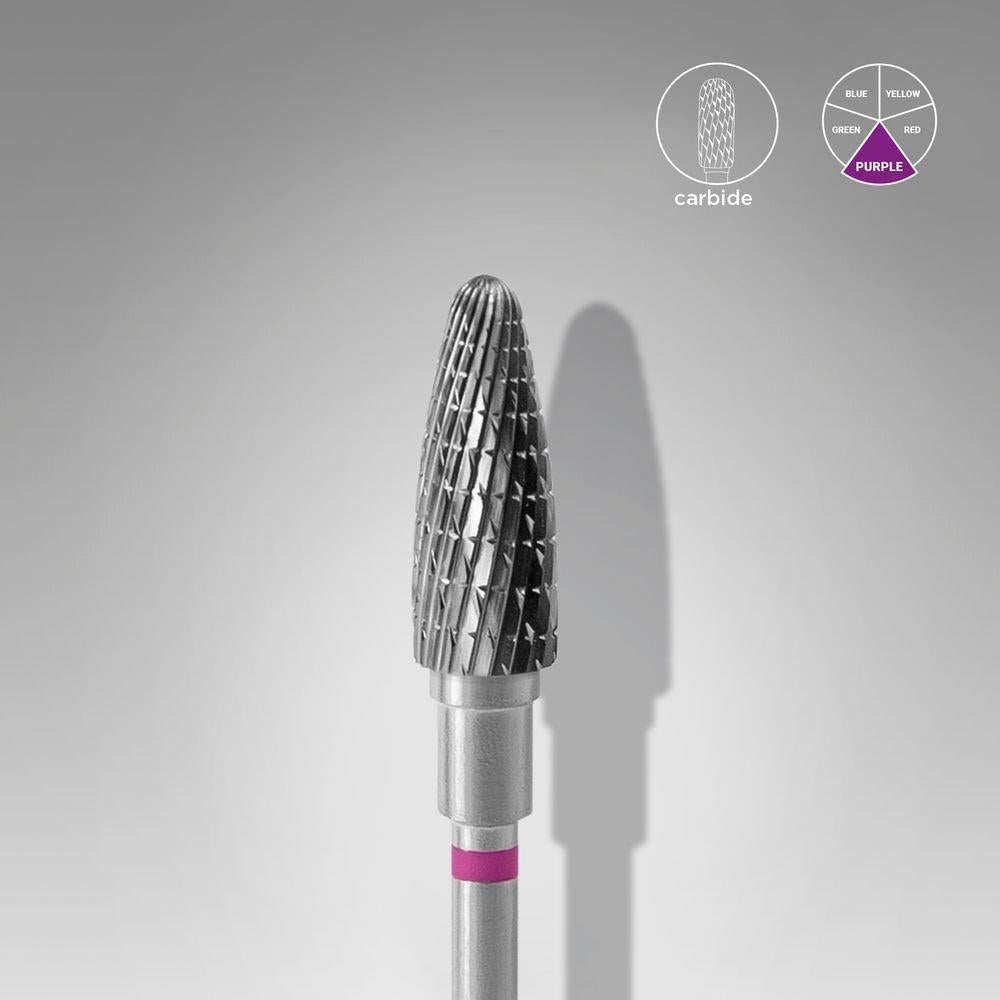 Staleks Carbide Bit - Corn Purple (X-C) 5/13mm (455)-Drill bit-STALEKS PRO-Gel Essentialz