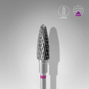Staleks Carbide Bit - Corn Purple (X-C) 5/13mm (455)-Drill bit-STALEKS PRO-Gel Essentialz