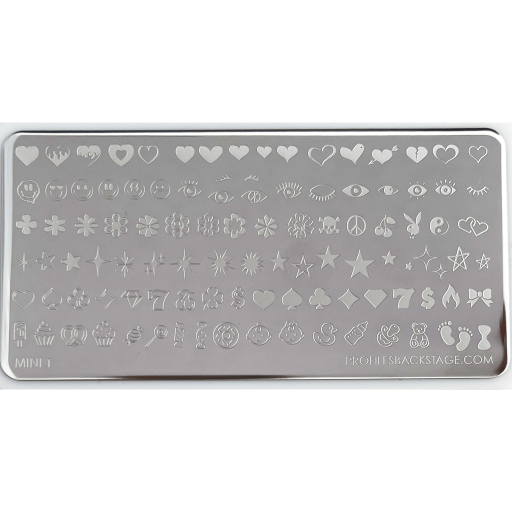 PF Stamping Plate - Mini Icons 1