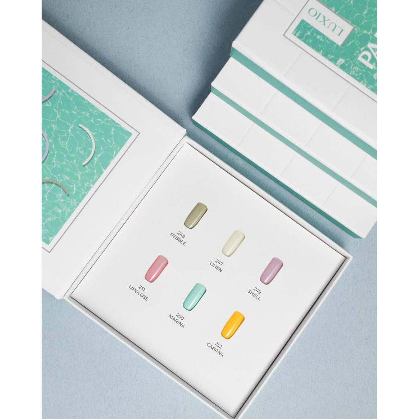 Luxio Paradiso Small Color Palette/Swatch Book