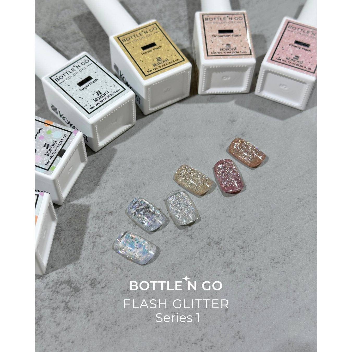 K- BOTTLE 'N GO - 6pc Flash Glitter Collection (59-64)