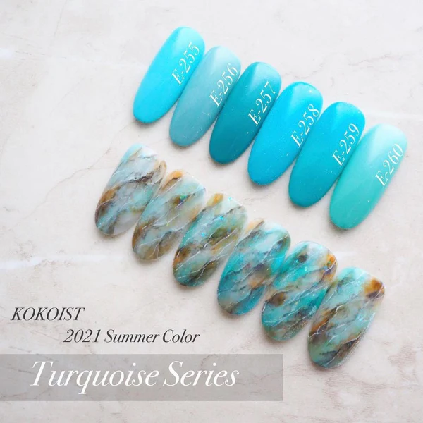 K- E-255 Istanbul Turquoise  Color Gel 2.5g