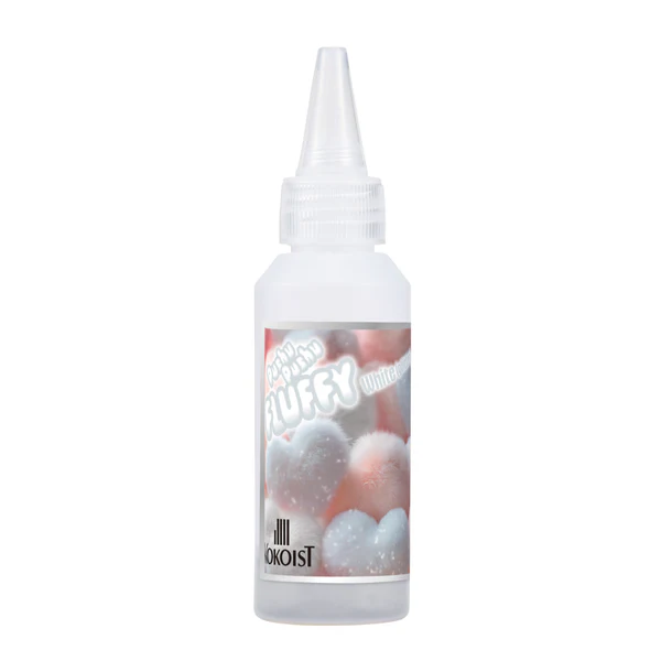 K - Pushu Pushu FLUFFY - White Glitter 07-Kokoist-Gel Essentialz