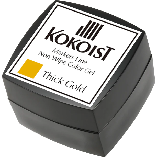 K- ML-03 Markers Line Non-Wipe Color Gel - Thick Gold