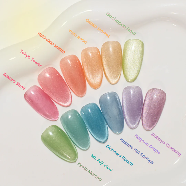 Vendor] Nail Thoughts Across Japan! 12pc Magnet Collection NTM-SET
