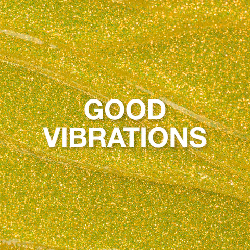 P+ Good Vibrations Glitter Gel Polish, 10 mL