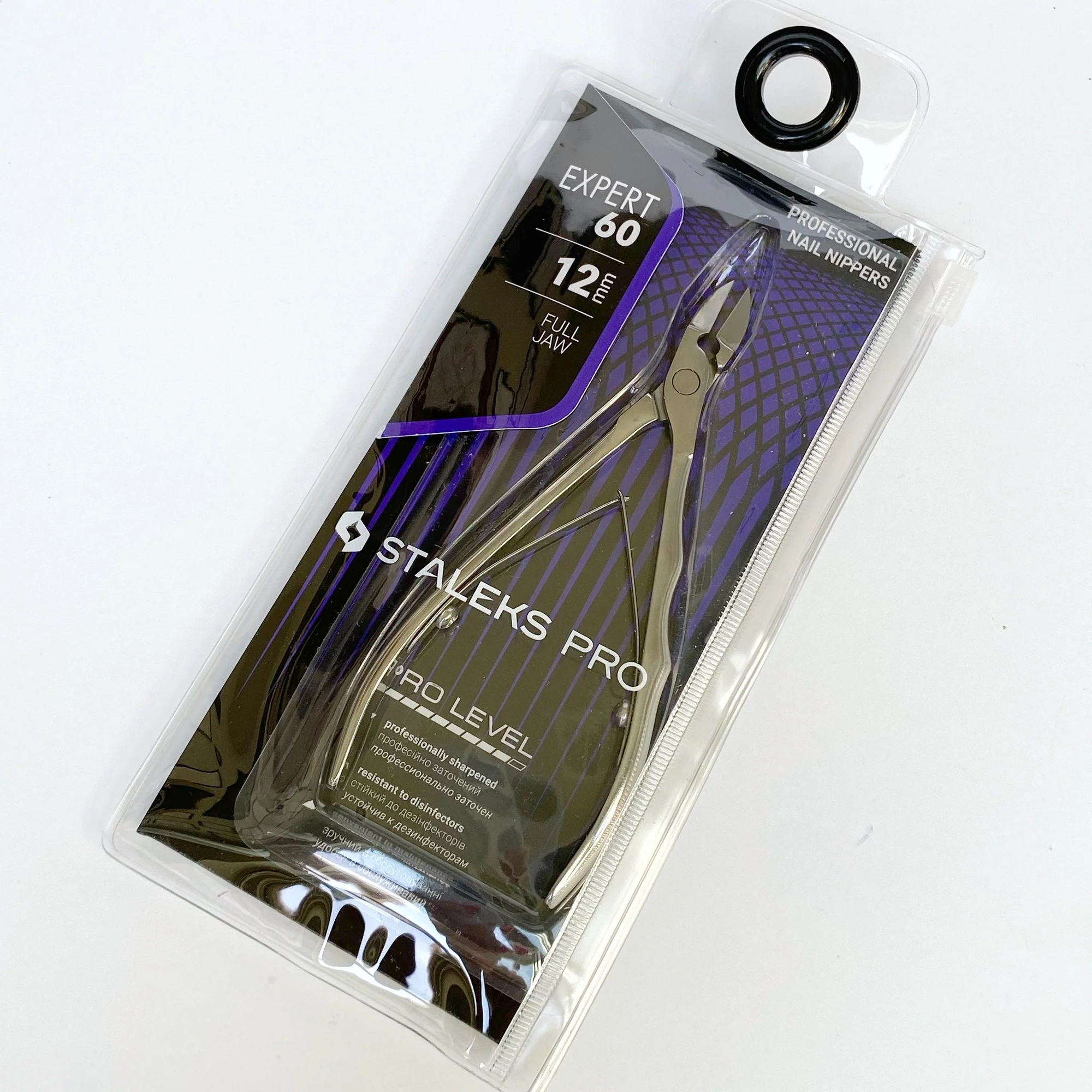 STALEKS PRO Nail Nippers, EXPERT 60/12 (12mm edge)