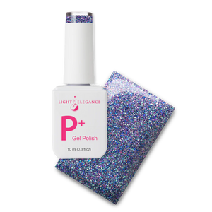 P+ Tough Act To Follow, Glitter Gel Polish 10 ml