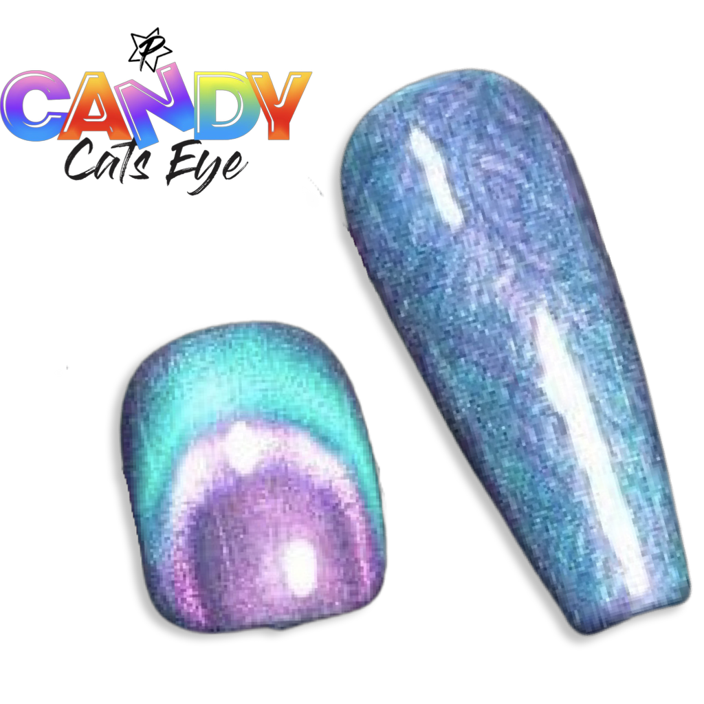 Candy Cats Eye *Rainbow Puff
