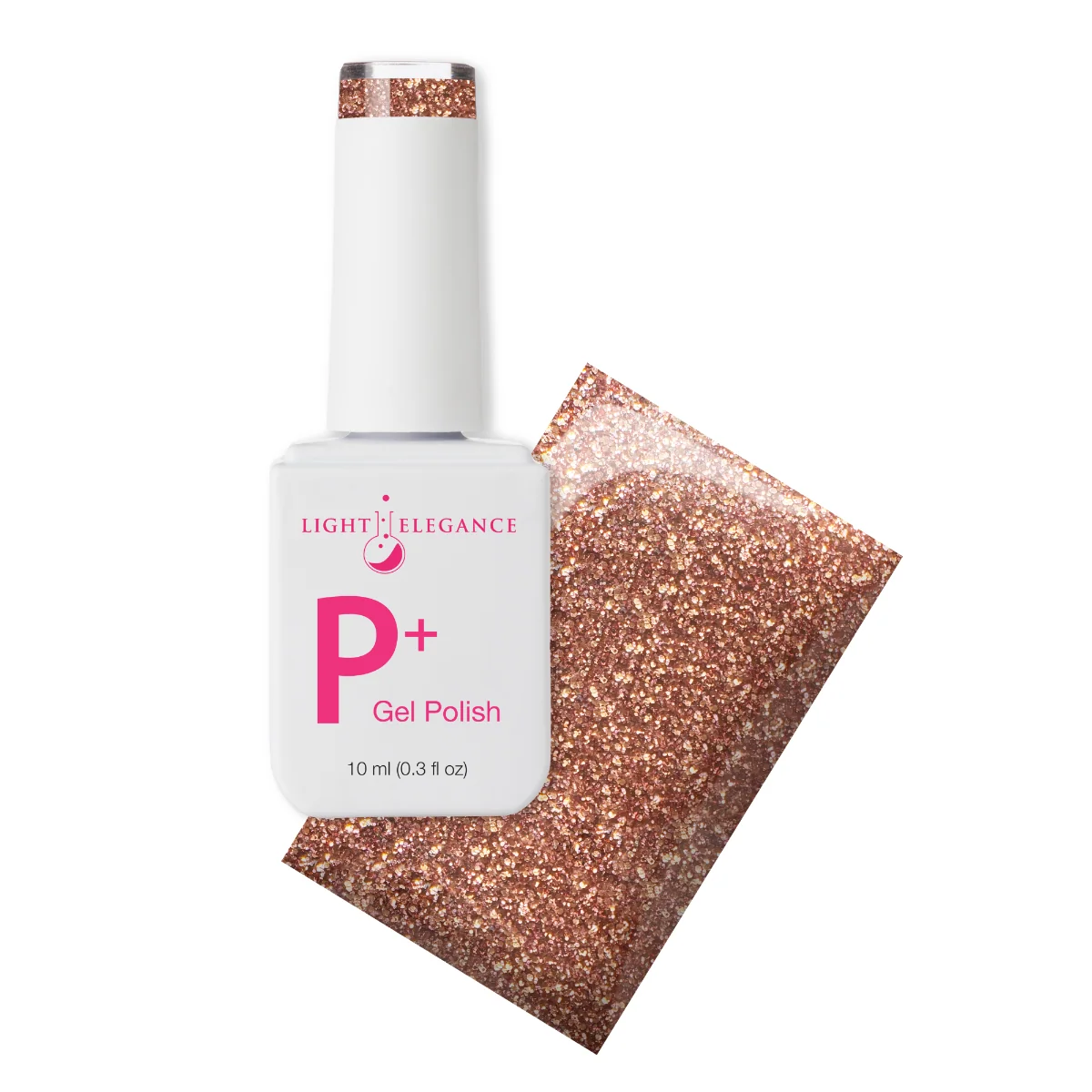 P+ She's My Golden Nugget , Glitter Gel Polish 10 ml
