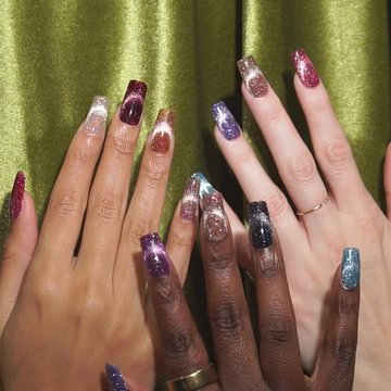 12pc Nail Thoughts Zodiac Flash Magnetic Collection (NTM-13 ~ 24)