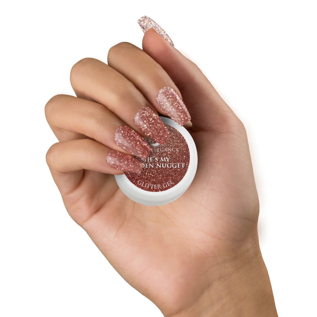 She's My Golden Nugget, Glitter Gel, 10 ml