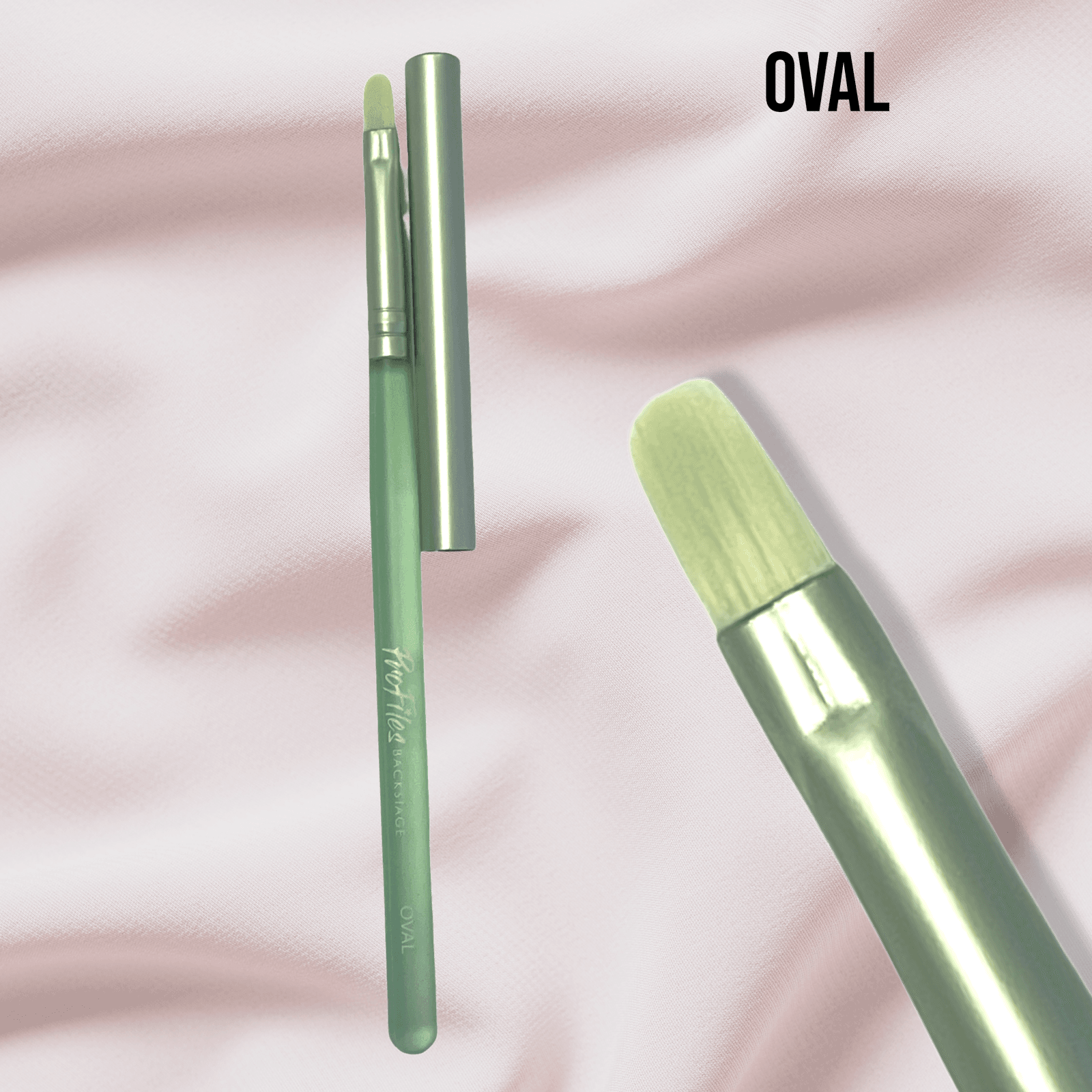 PF Jelly Brush - #6 Oval (Light Green)