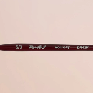 Roubloff DK43R, Size 5/0 - Brush for Fine Lines