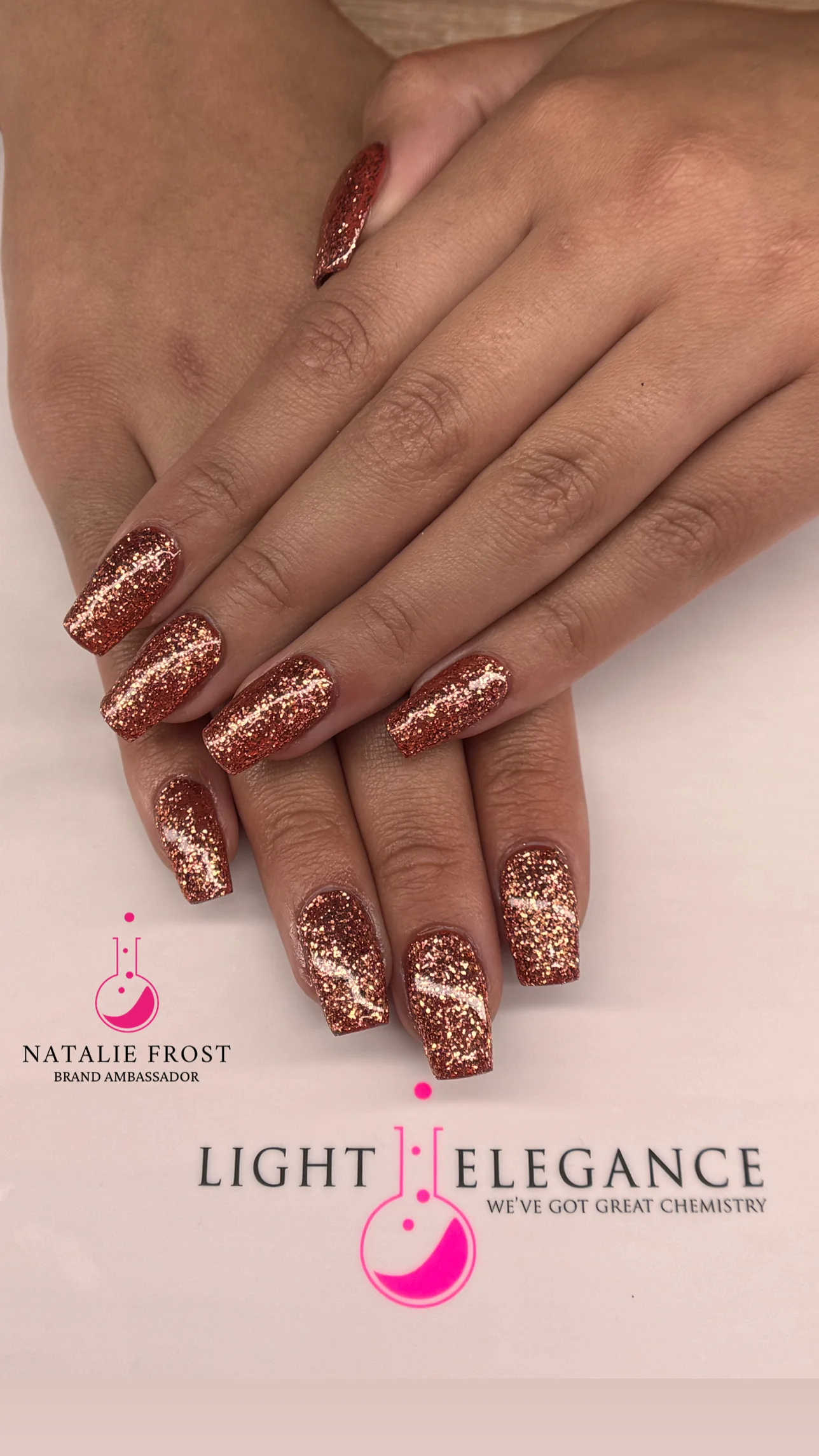 P+ She's My Golden Nugget , Glitter Gel Polish 10 ml