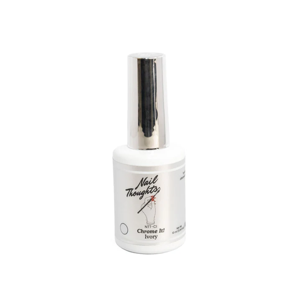 Vendor] NTT - Chrome It! Ivory Non-Wipe Gel NTT-CI | Gel Essentialz
