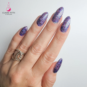 P+ Tough Act To Follow, Glitter Gel Polish 10 ml