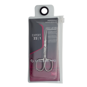 STALEKS PRO Cuticle Scissors, EXPERT 22/1 (BLADE 21 MM)